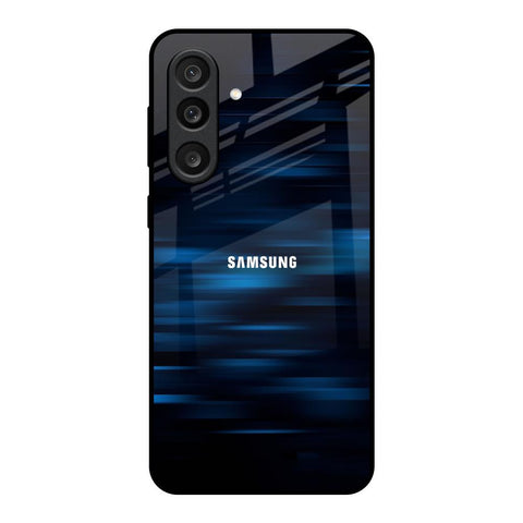 Blue Rough Abstract Glossy Case for Samsung Galaxy F56 5G