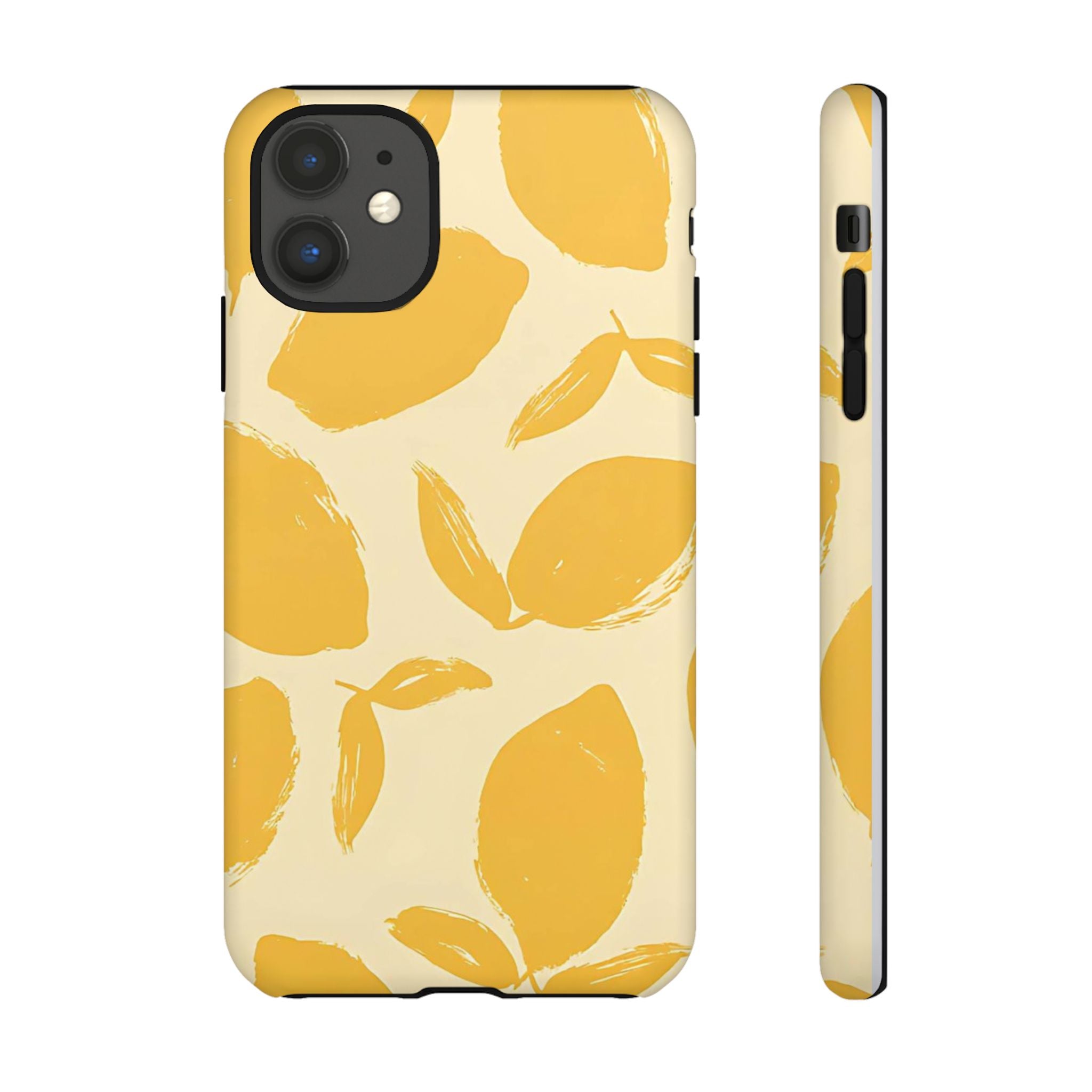 Citrus Glow Premium Tough Shining Phone Case (Double Layer) Available For All iPhone Models