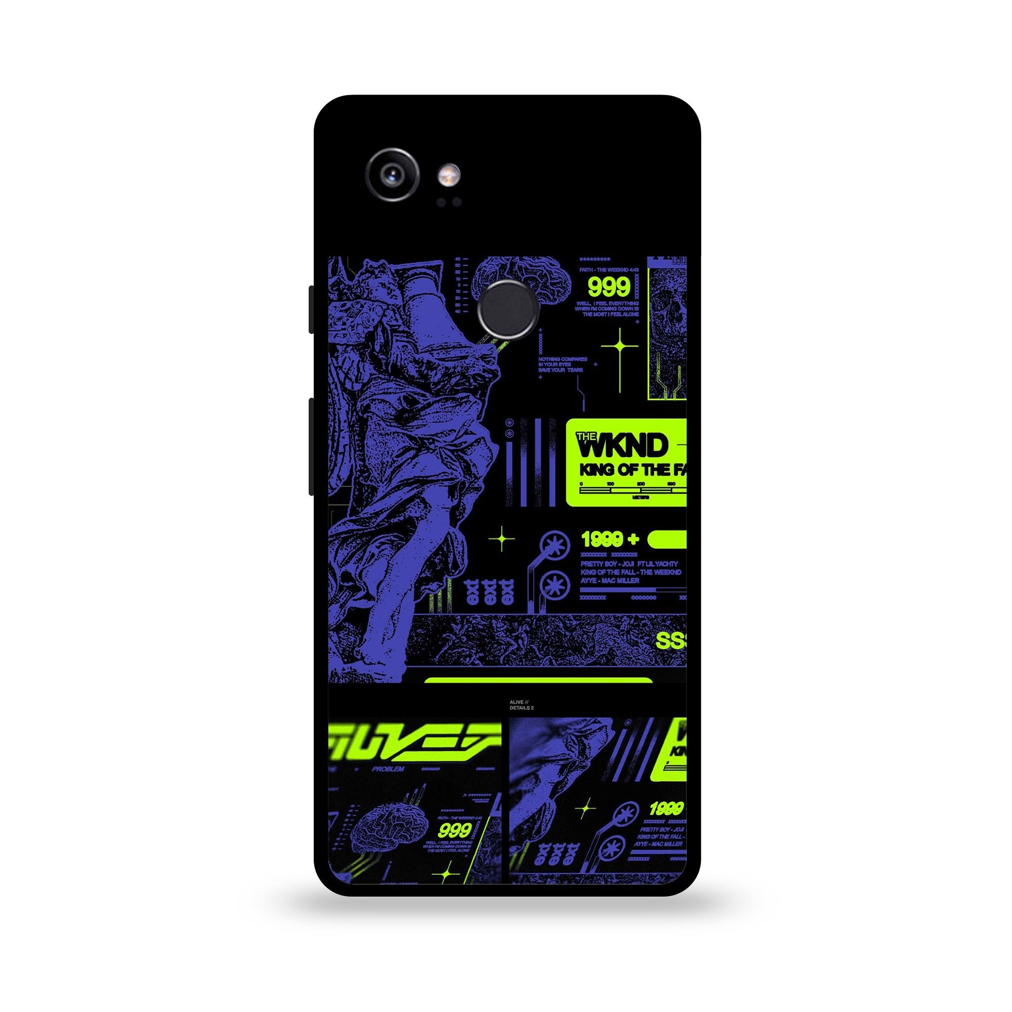 Google Pixel 2XL - Wallpaper 50 - Premium Printed Glossy Phone Case