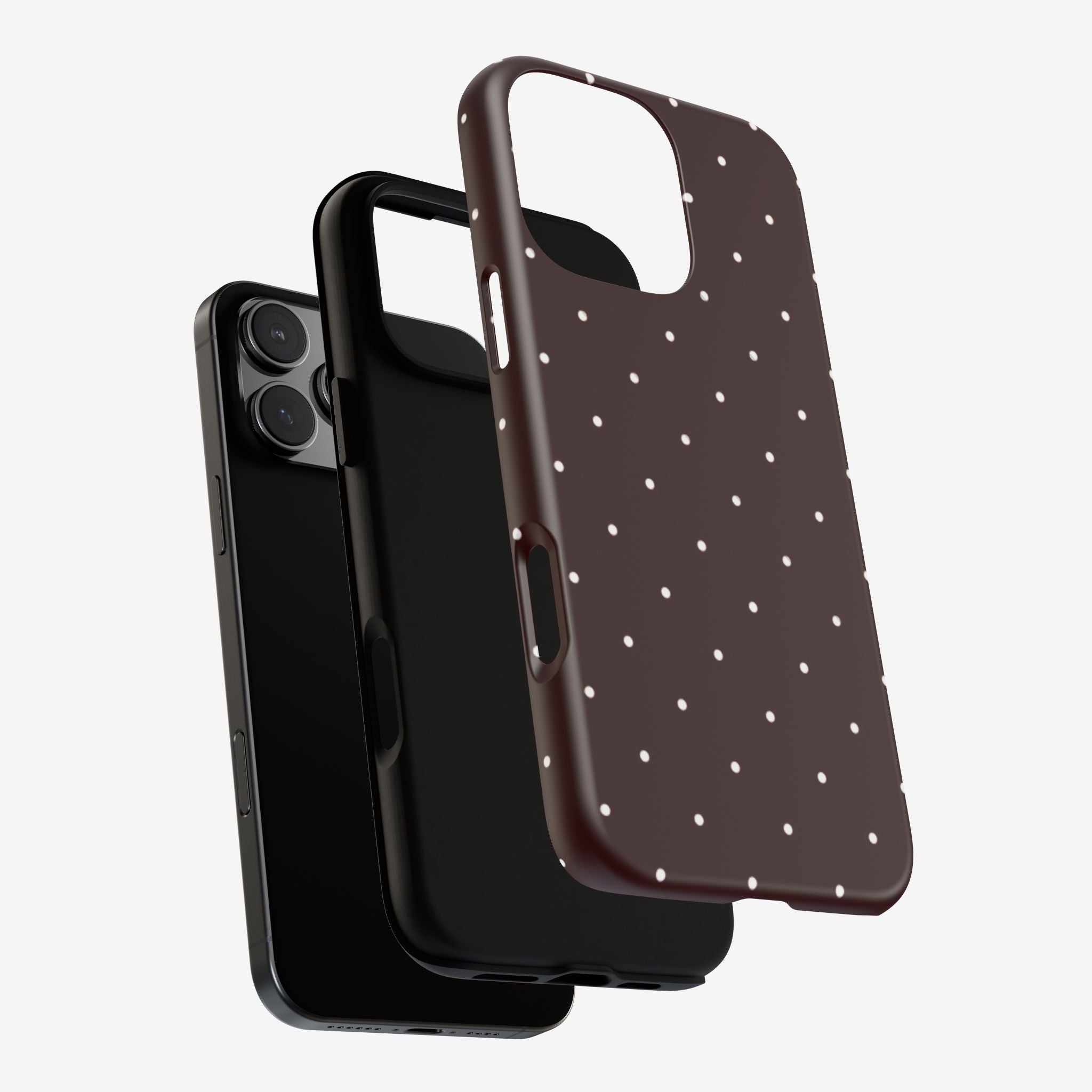 Berry Dots Premium Tough Shining Phone Case (Double Layer) Available For All iPhone Models
