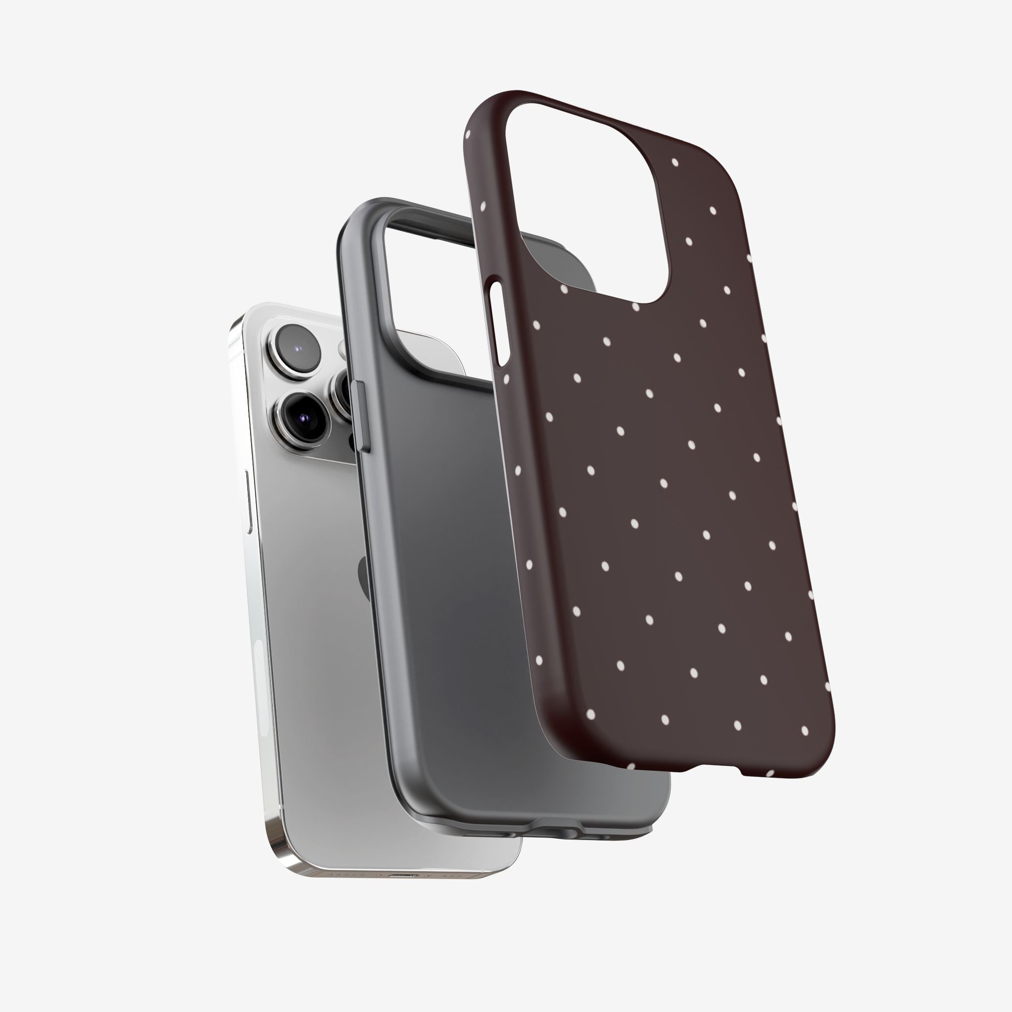 Berry Dots Premium Tough Shining Phone Case (Double Layer) Available For All iPhone Models