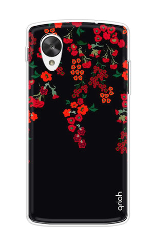 Floral Deco Soft Cover For Nexus 5