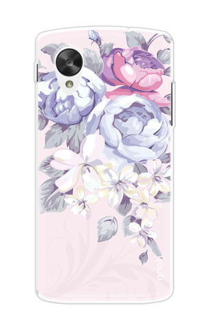 Floral Bunch Soft Cover for Nexus 5