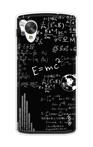 Equation Doodle Soft Cover for Nexus 5