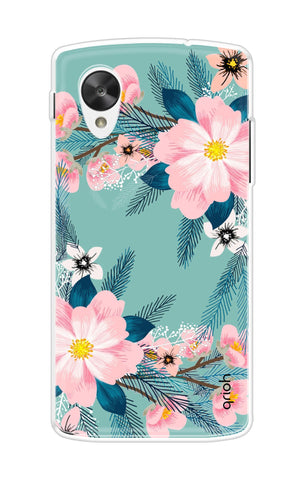 Wild flower Soft Cover for Nexus 5