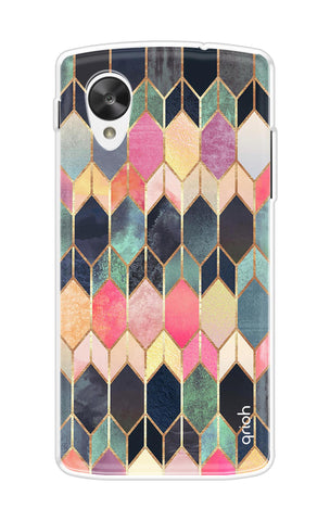 Shimmery Pattern Soft Cover for Nexus 5
