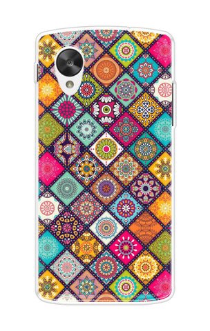 Multicolor Mandala Soft Cover for Nexus 5