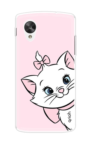 Cute Kitty Soft Cover For Nexus 5