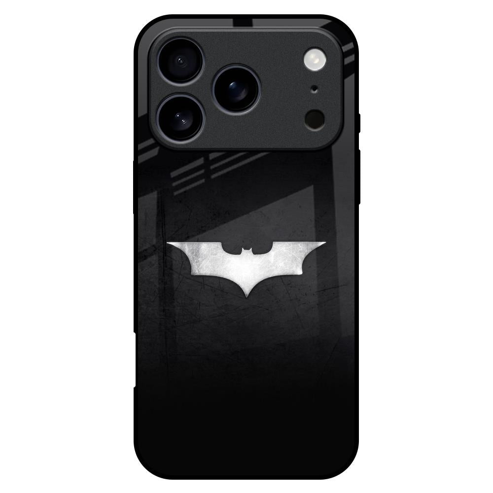 Super Hero Logo Glass Case for iPhone 17 Pro Max