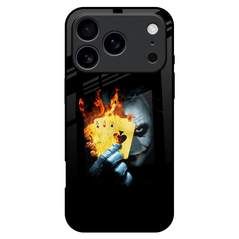 AAA Joker Glass Case for iPhone 17 Pro Max