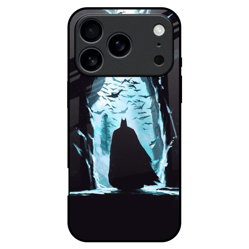 Dark Man In Cave Glass Case for iPhone 17 Pro Max