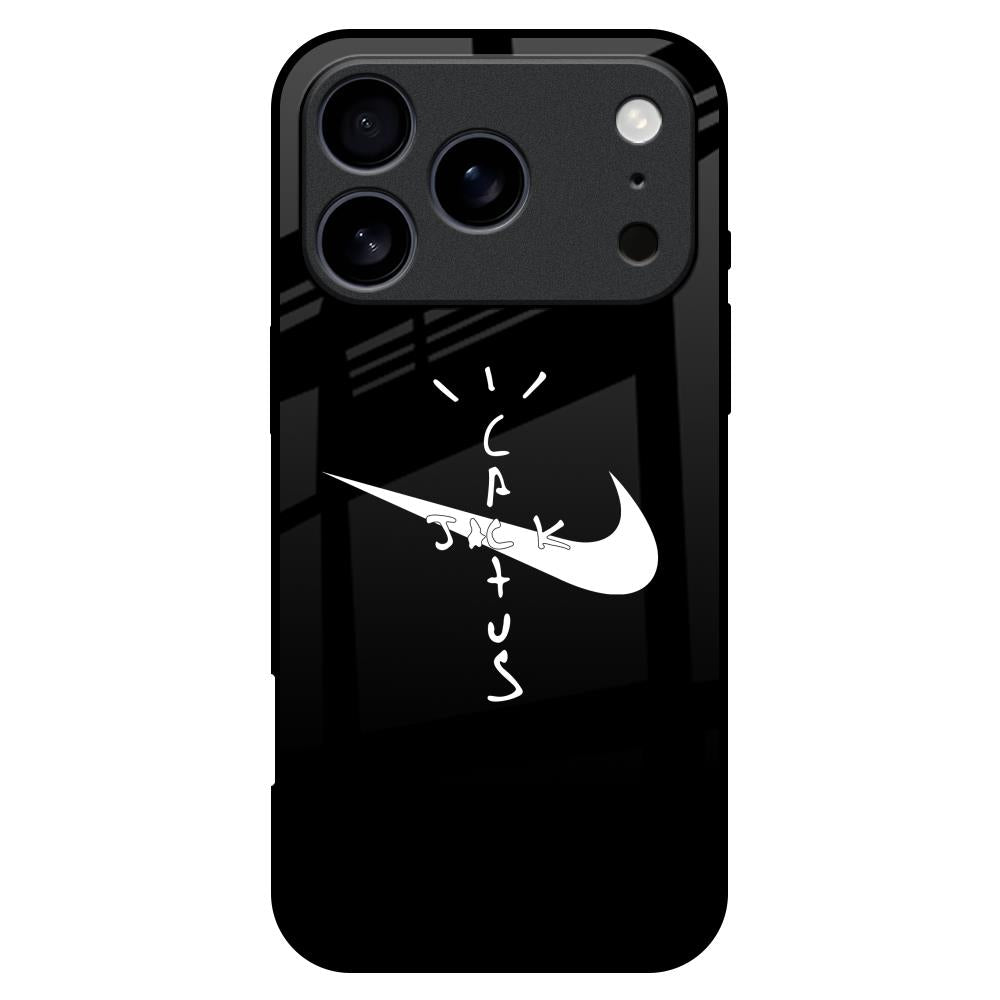Jack Cactus Glass Case for iPhone 17 Pro Max