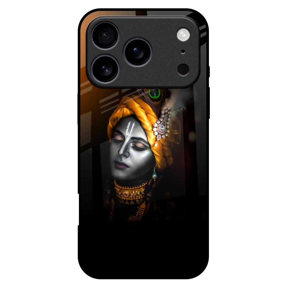 Ombre Krishna Glass Case for iPhone 17 Pro Max