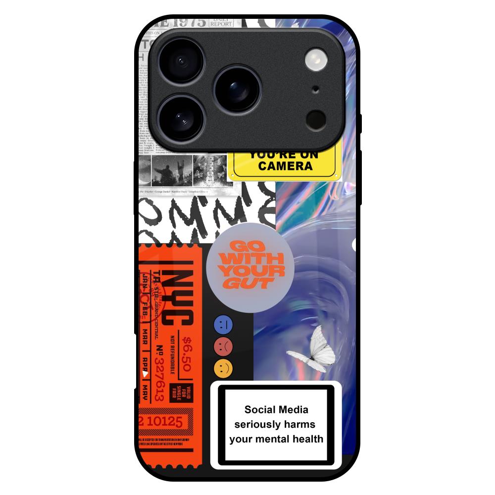 Smile for Camera Glass Case for iPhone 17 Pro Max