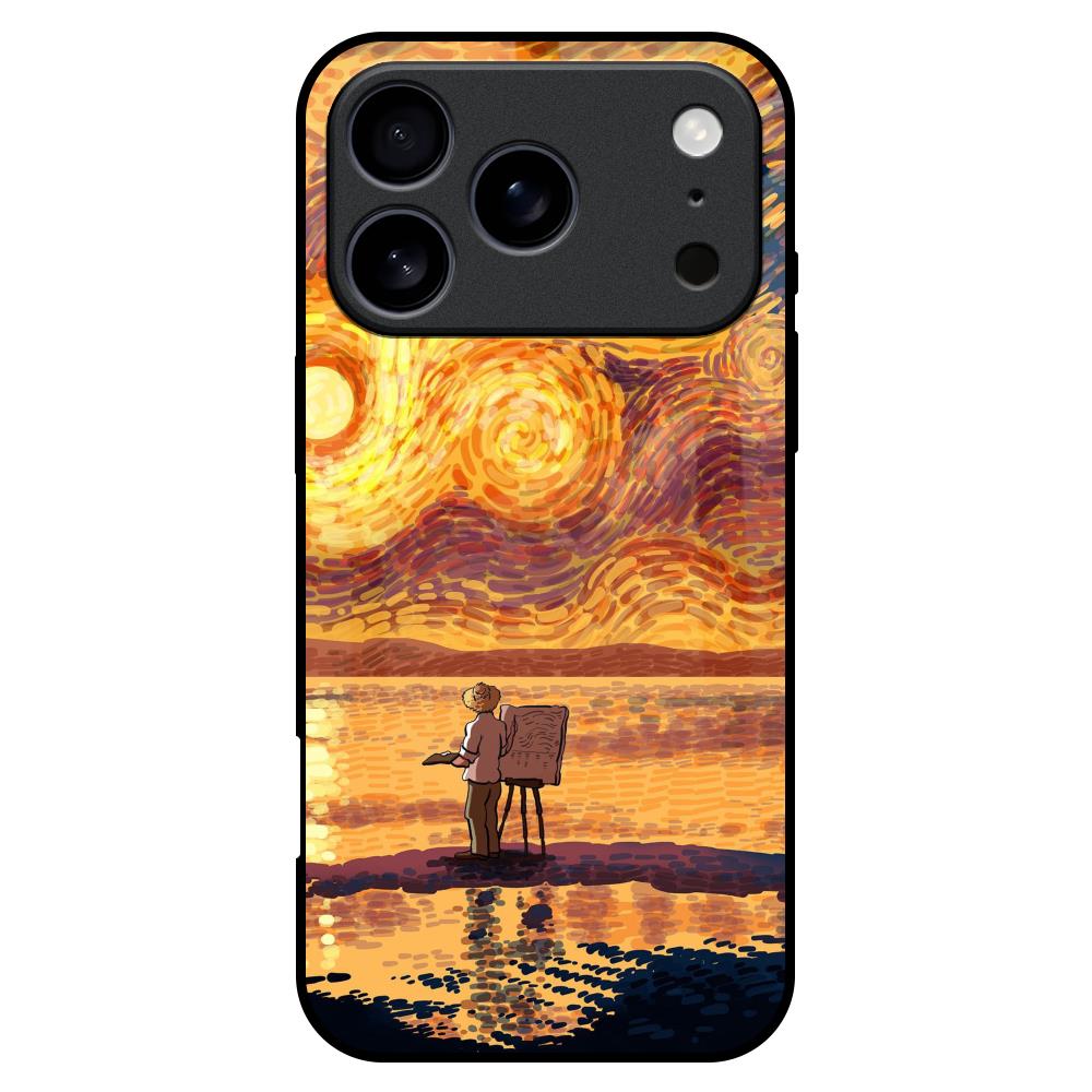 Sunset Vincent Glass Case for iPhone 17 Pro Max