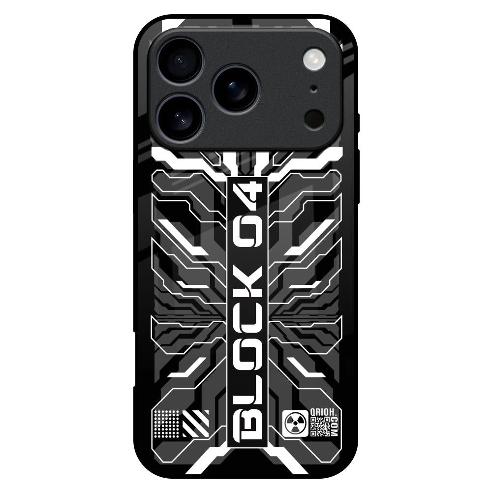 Monochrome Magic Glass Case for iPhone 17 Pro Max