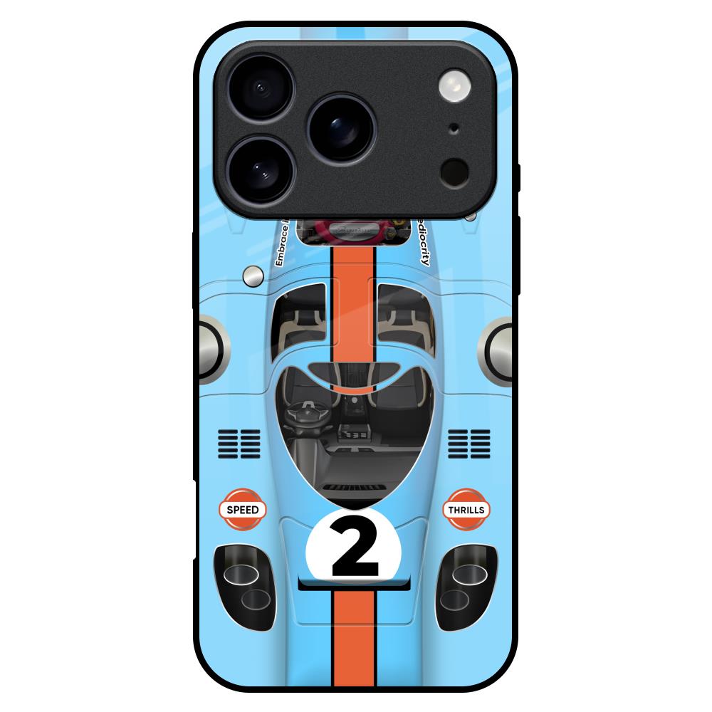 Race Laboratory Glass Case for iPhone 17 Pro Max