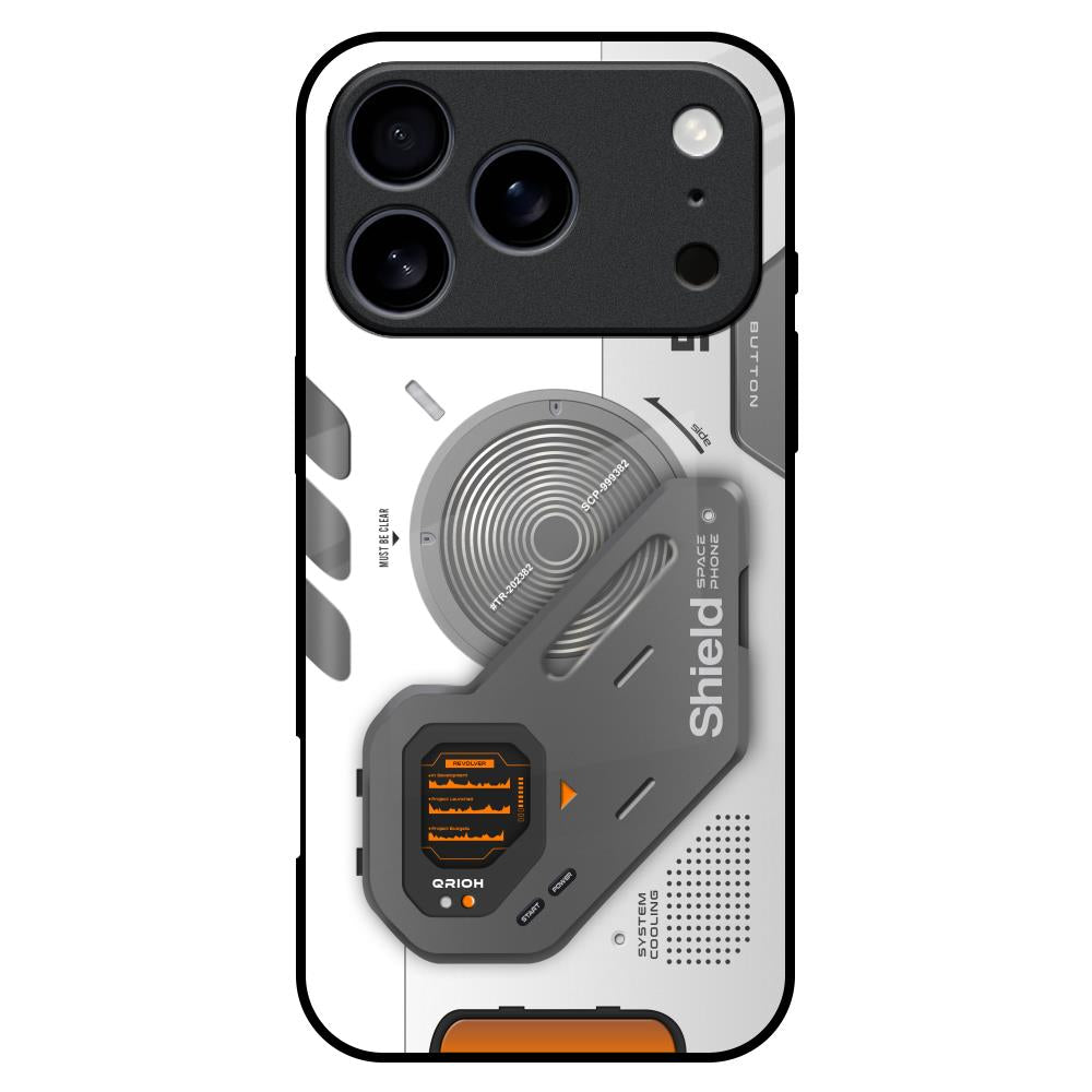 Liberty Cyber Glass Case for iPhone 17 Pro Max