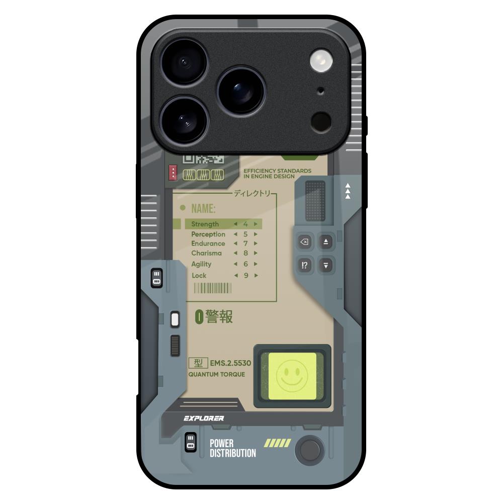 Art Station Glass Case for iPhone 17 Pro Max