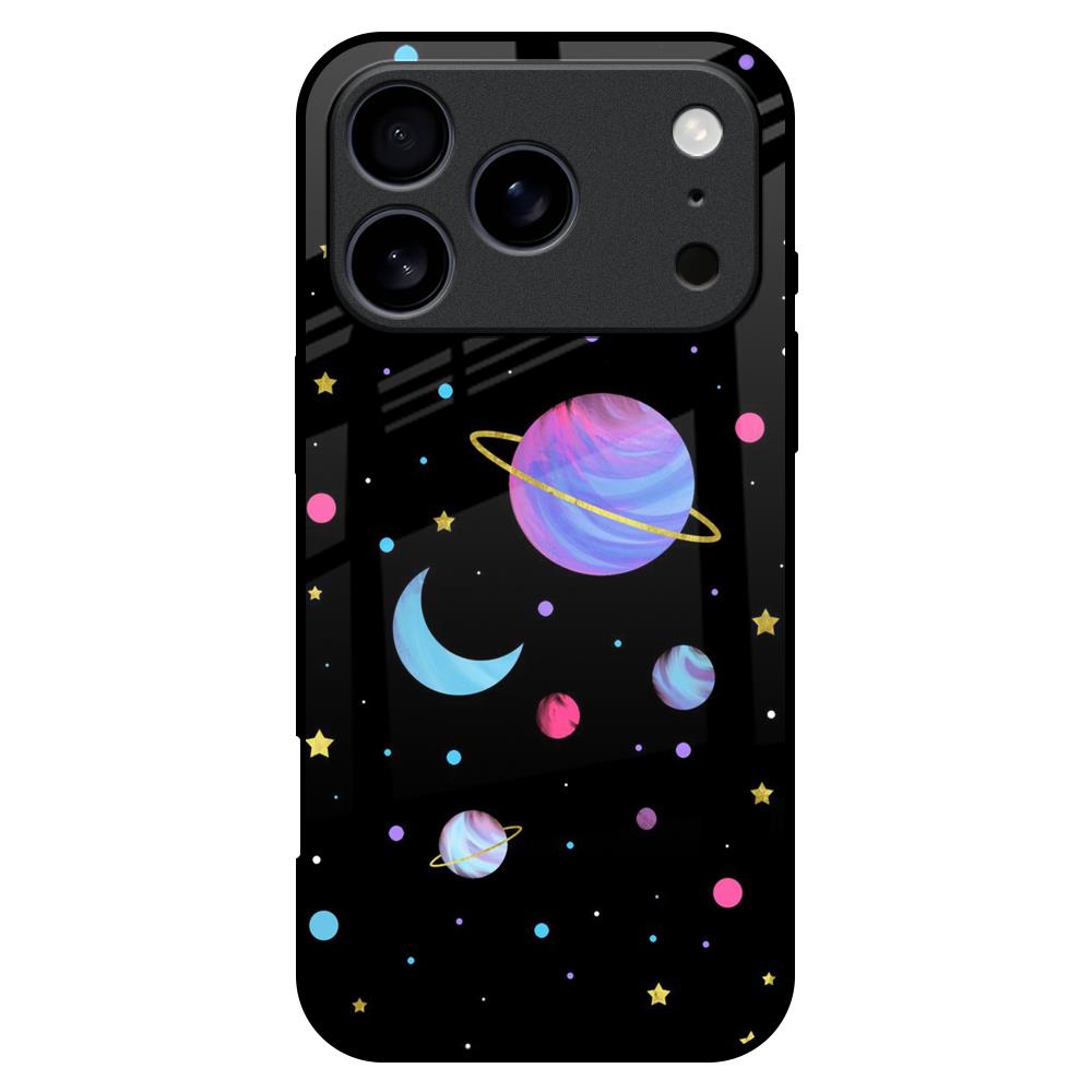 Planet Play Glass Case For iPhone 17 Pro Max