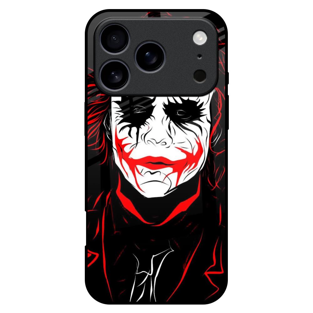 Life In Dark Glass Case For iPhone 17 Pro Max