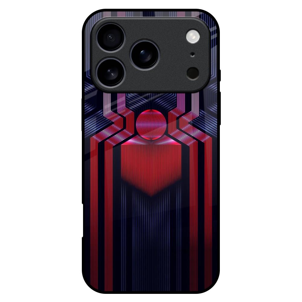 Super Art Logo Glass Case For iPhone 17 Pro Max