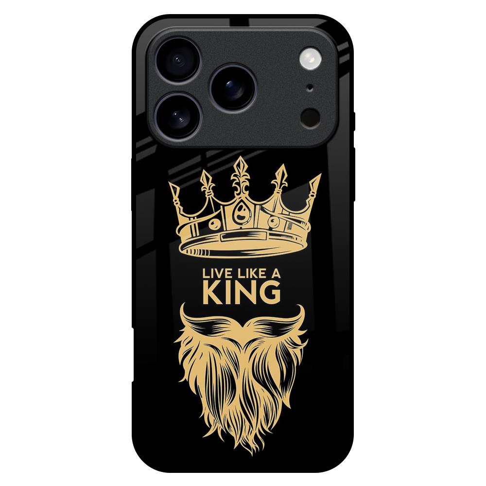 King Life Glass Case For iPhone 17 Pro Max