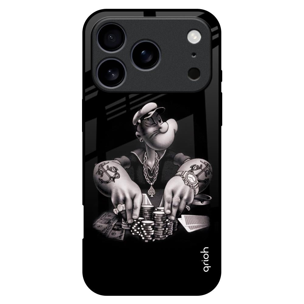 Gambling Problem Glass Case For iPhone 17 Pro Max