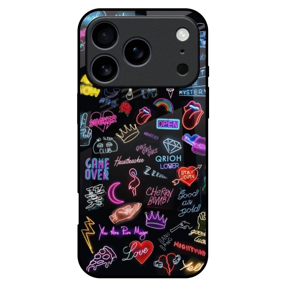 Accept The Mystery Glass Case for iPhone 17 Pro Max