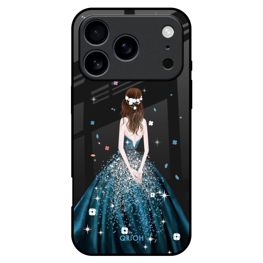 Queen Of Fashion Glass Case for iPhone 17 Pro Max