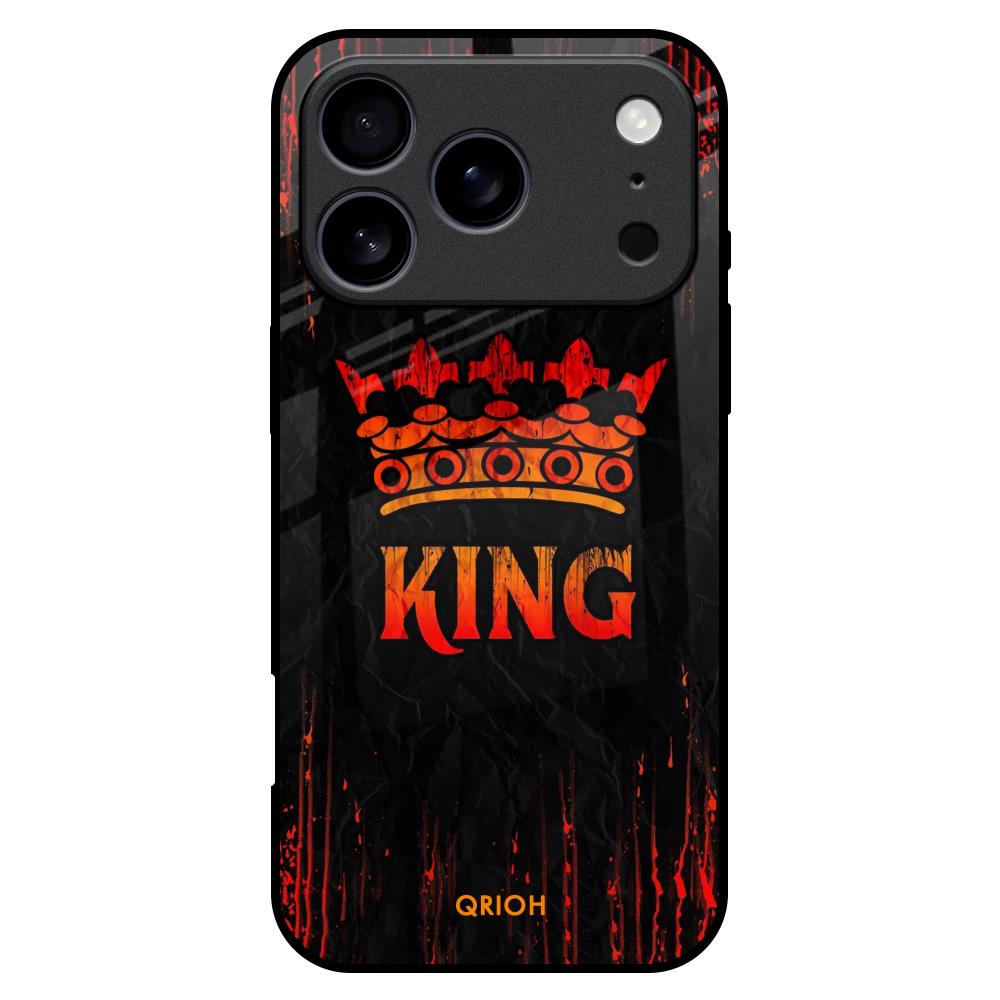 Royal King Glass Case for iPhone 17 Pro Max