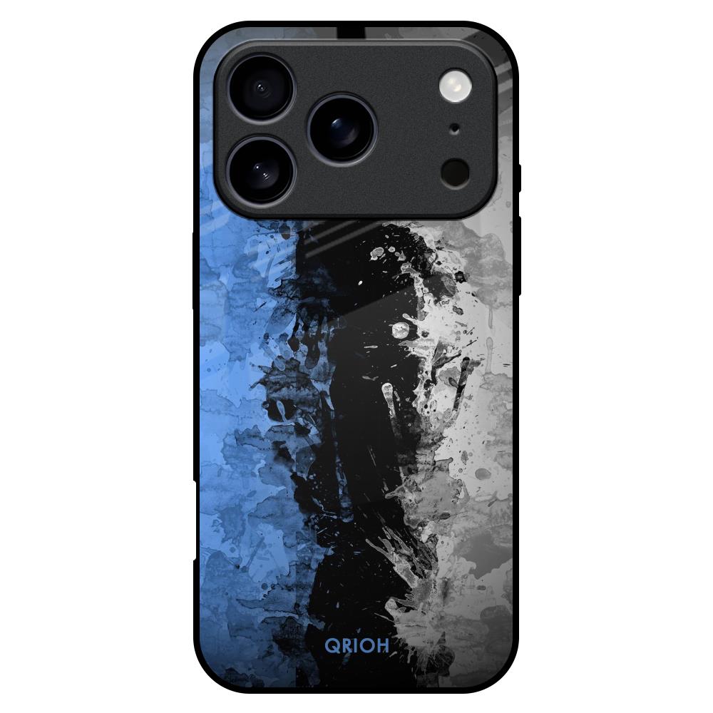Dark Grunge Glass Case for iPhone 17 Pro Max