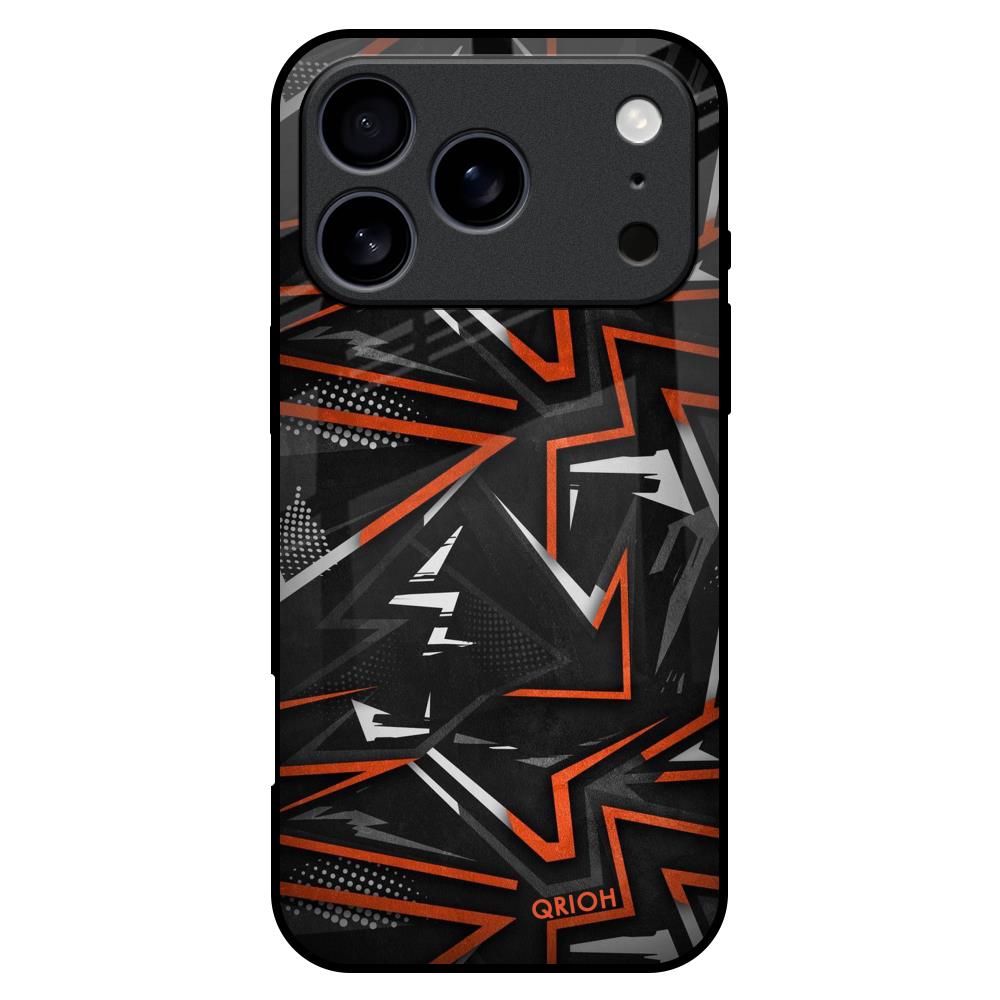 Vector Art Glass Case for iPhone 17 Pro Max