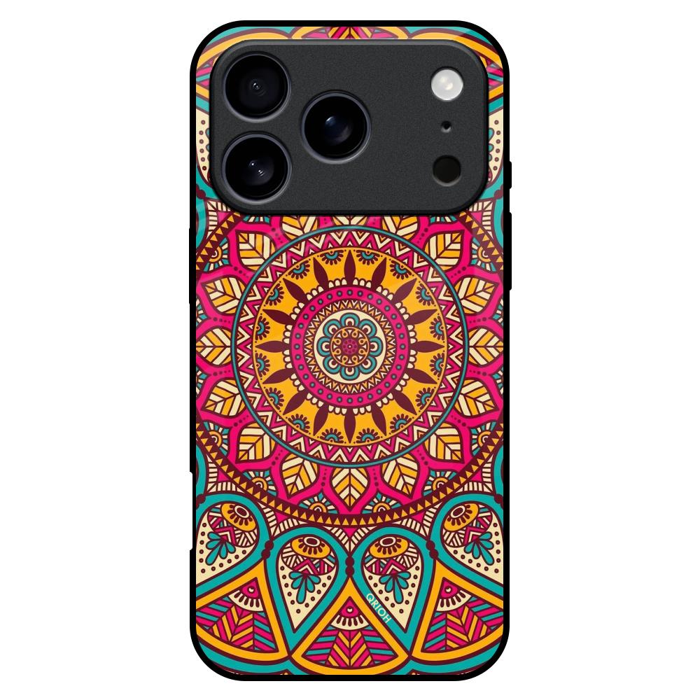 Elegant Mandala Glass Case for iPhone 17 Pro Max