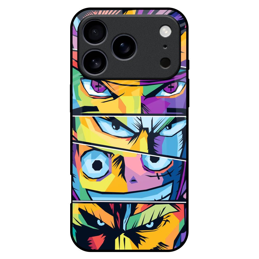 Anime Legends Glass Case for iPhone 17 Pro Max