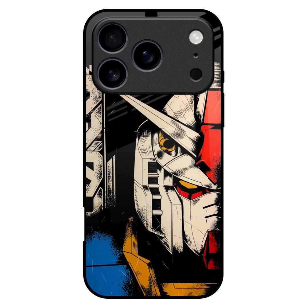 Transformer Art Glass Case for iPhone 17 Pro Max