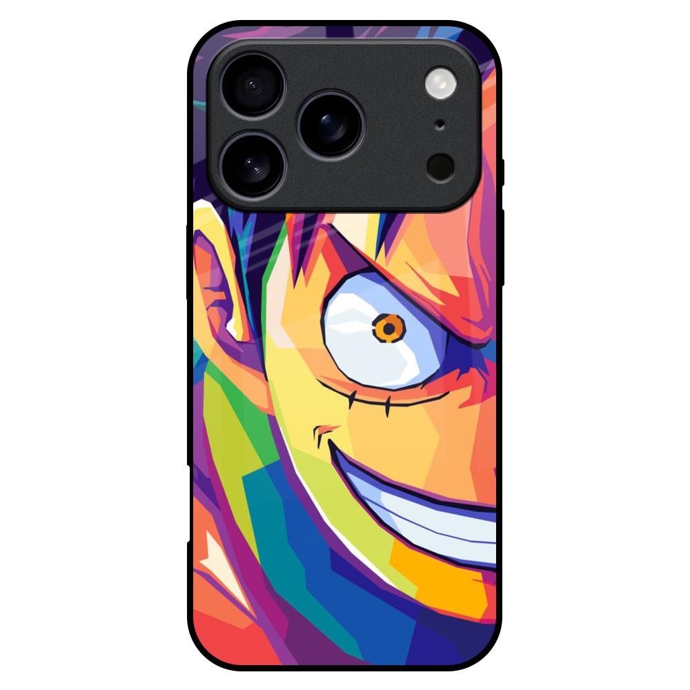 Monkey Wpap Pop Art Glass Case for iPhone 17 Pro Max