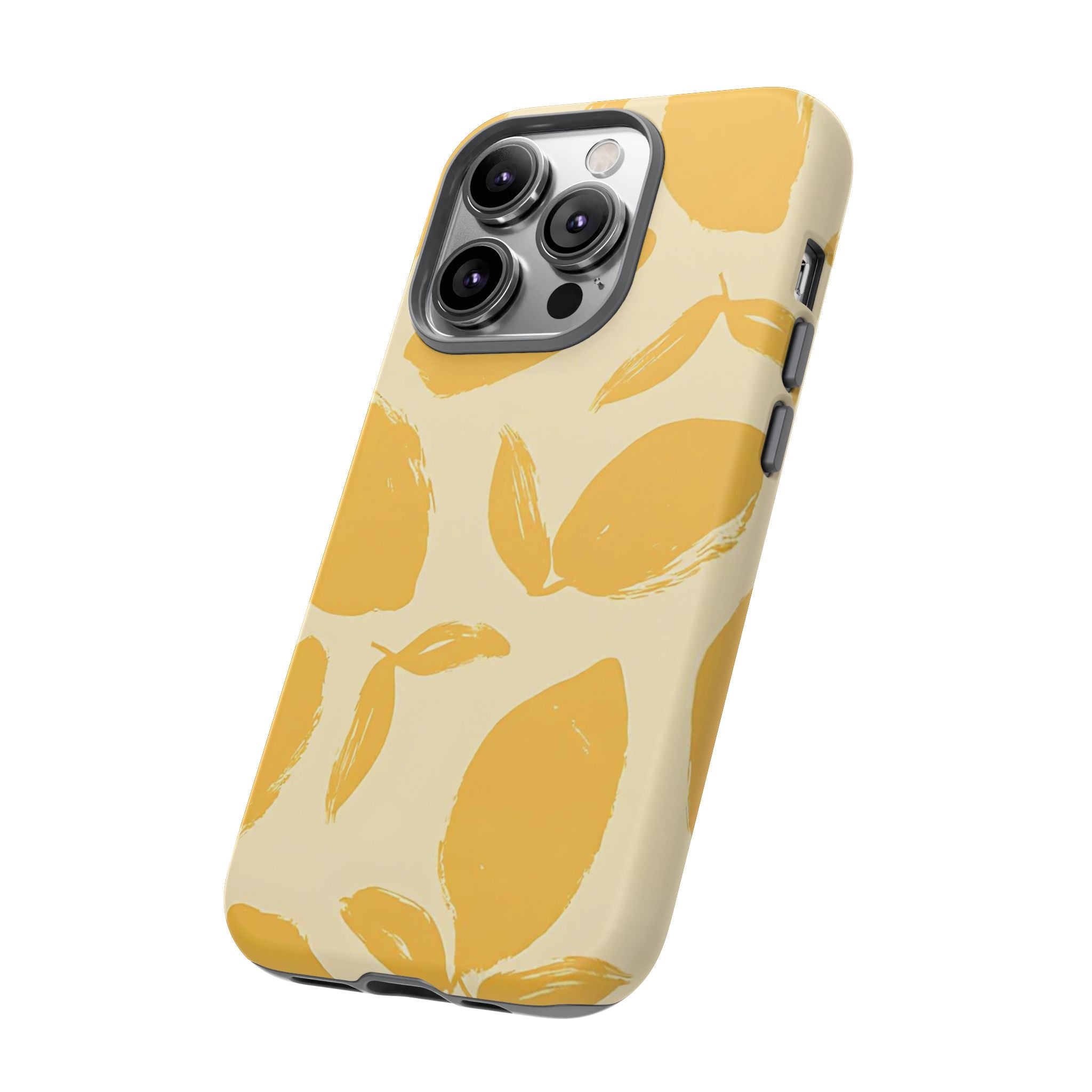 Citrus Glow Premium Tough Shining Phone Case (Double Layer) Available For All iPhone Models