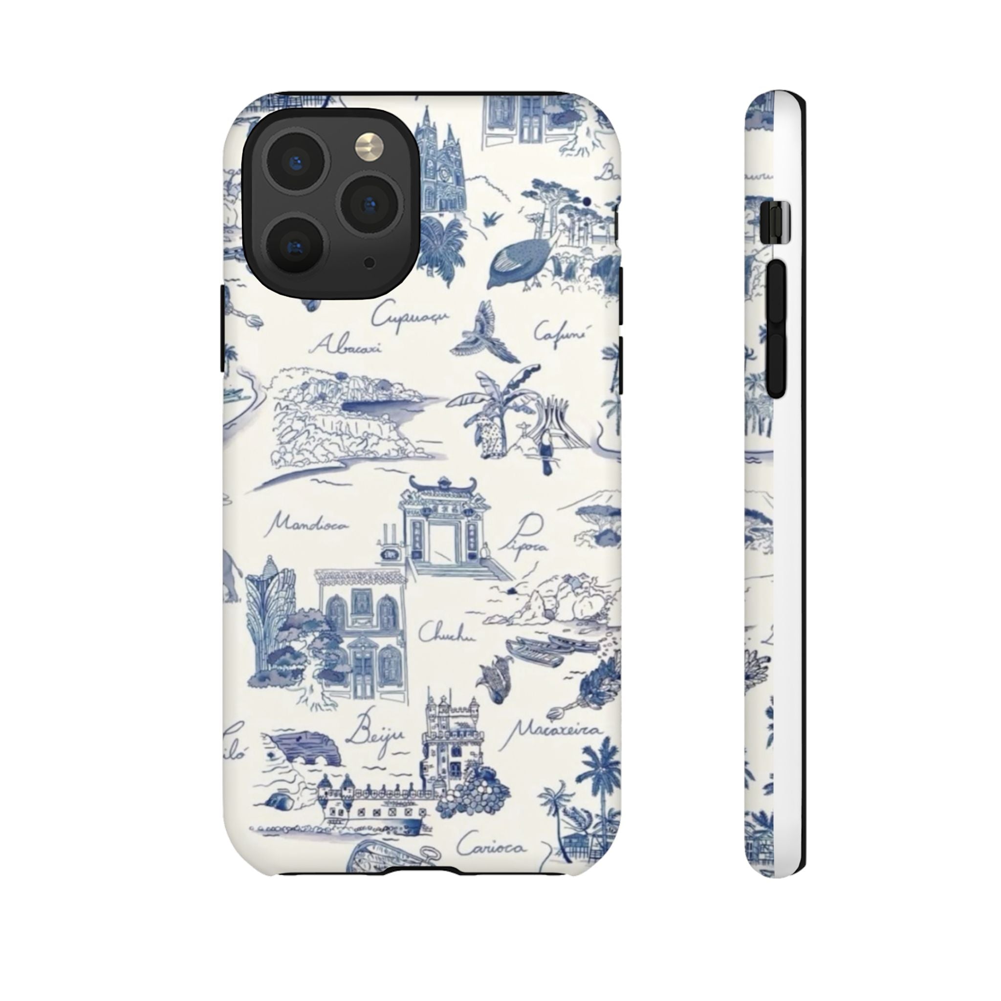 Crimson Bloom Tough Case  Available For All iPhone Models