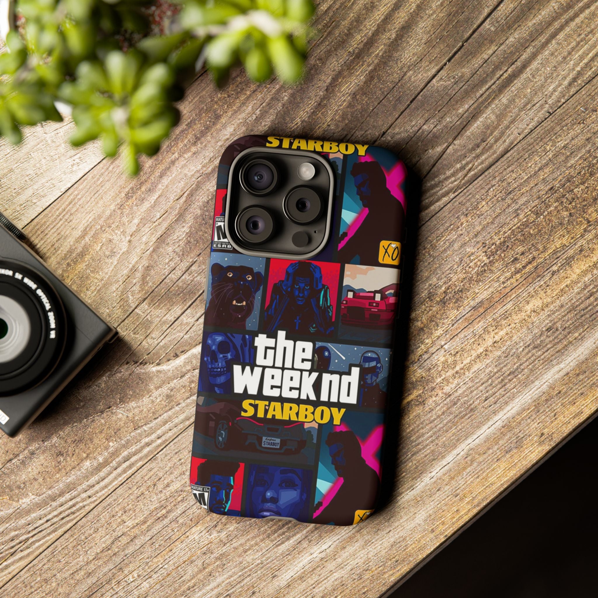 Neon Night Collage Tough Case  Available For All iPhone Models