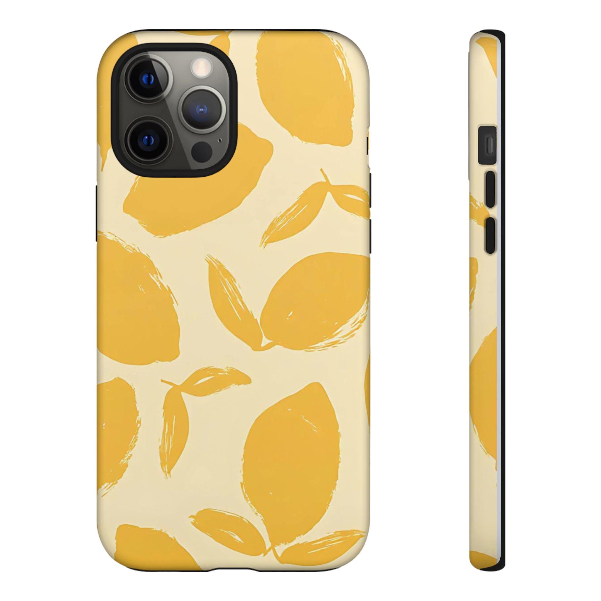 Citrus Glow Premium Tough Shining Phone Case (Double Layer) Available For All iPhone Models