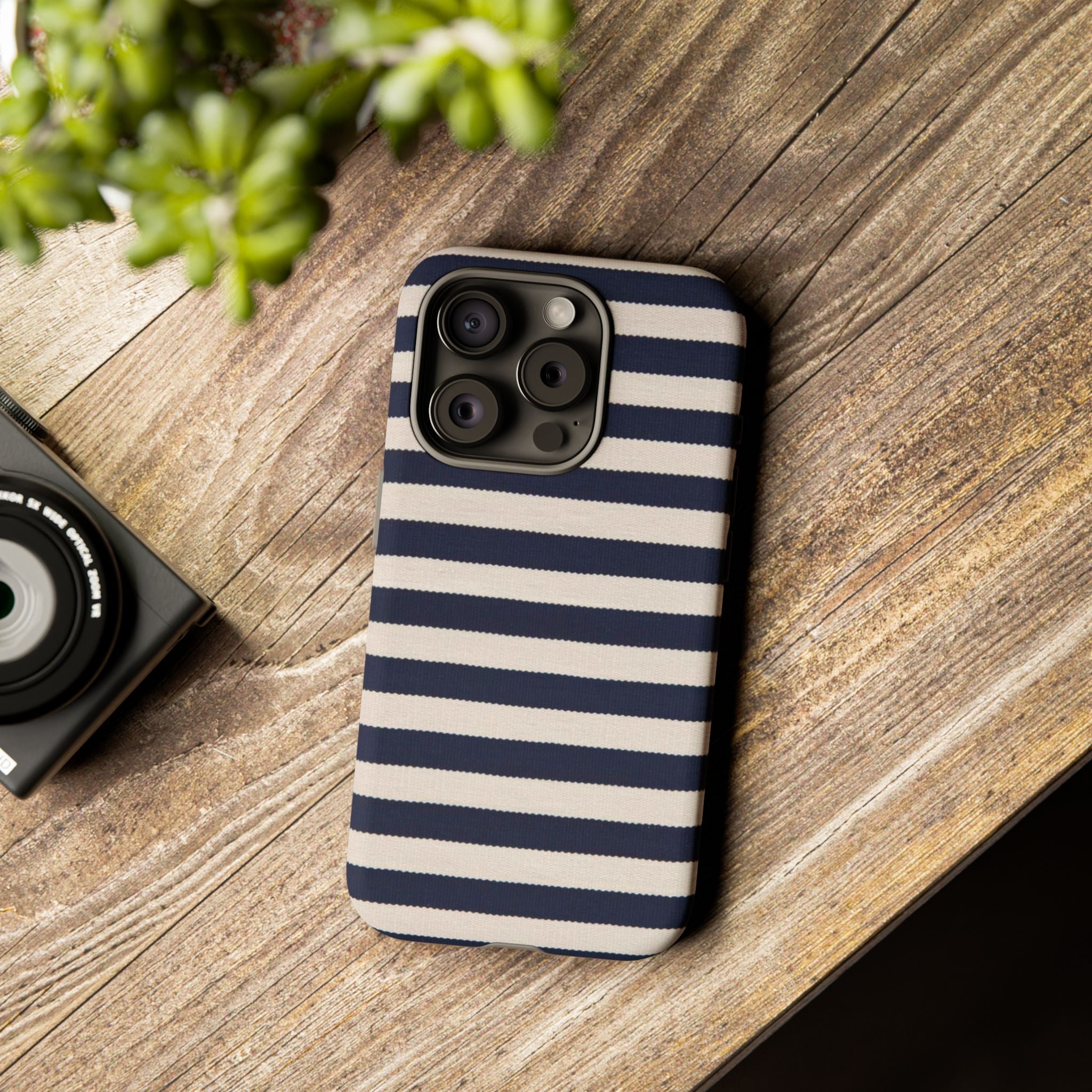 Sailor Stripes Premium Tough Shining Phone Case (Double Layer) Available For All iPhone Models
