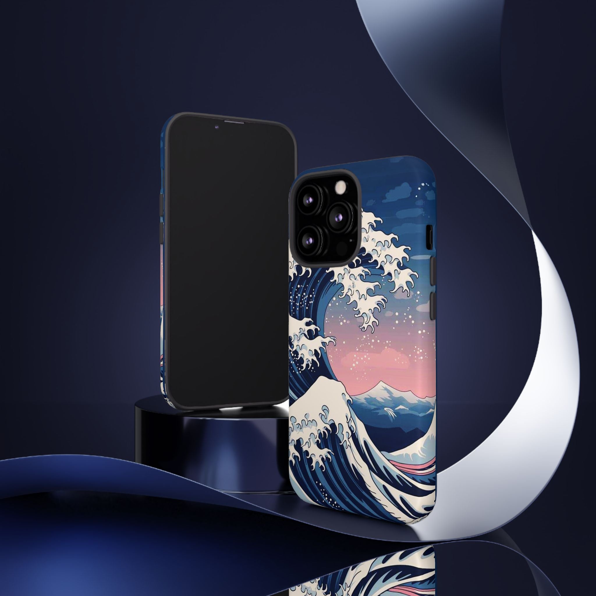 Ocean Crest Premium Tough Shining Phone Case (Double Layer) Available For All iPhone Models