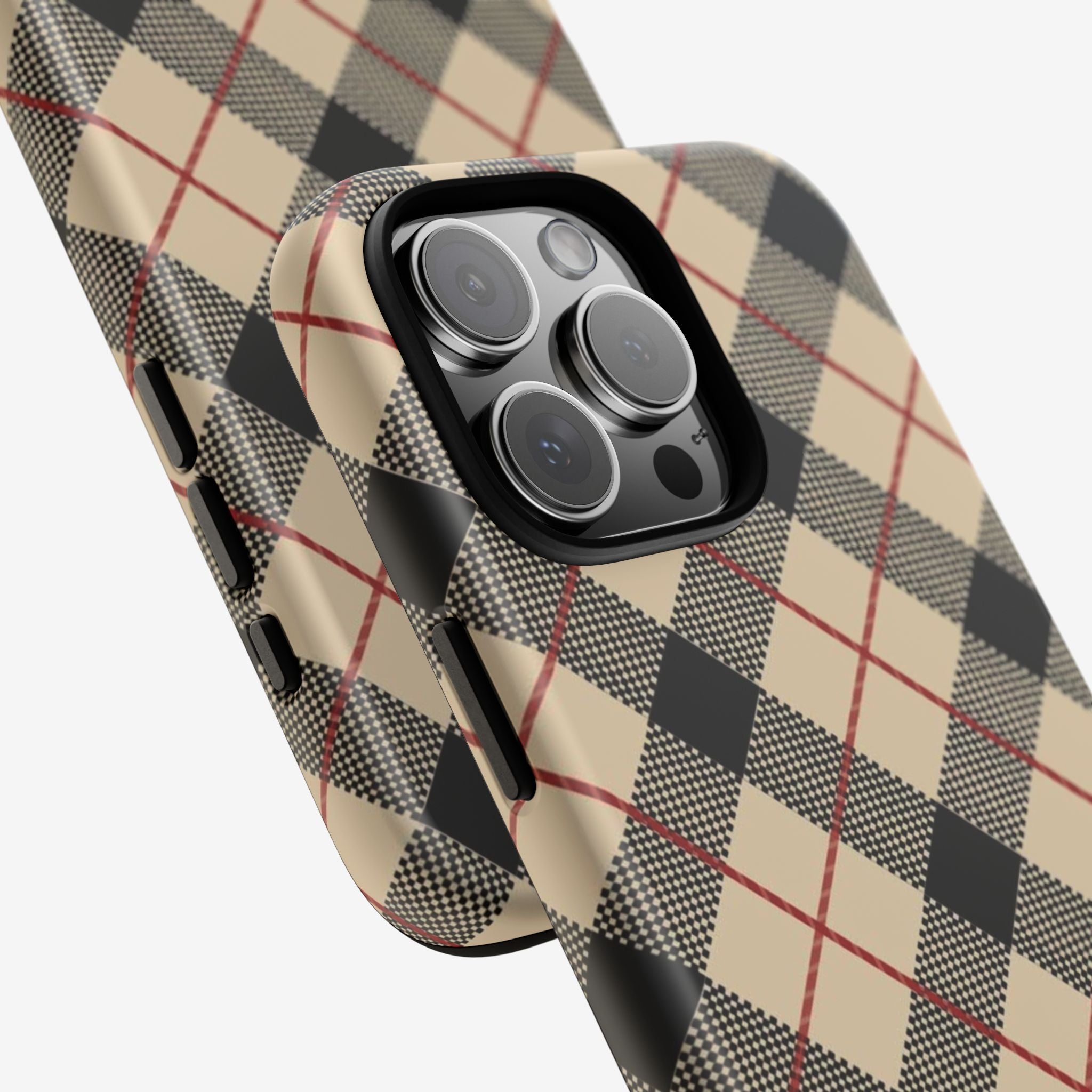 Heritage Plaid Premium Tough Shining Phone Case (Double Layer) Available For All iPhone Models