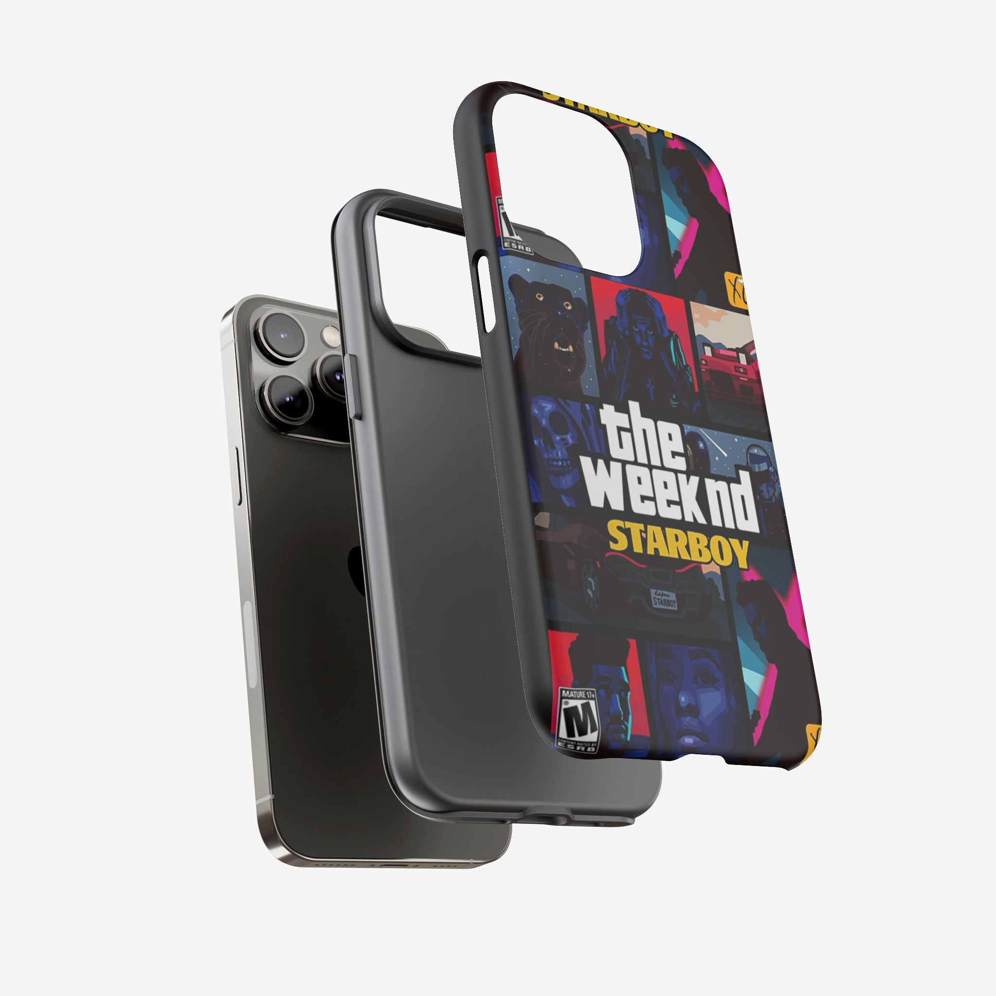 Neon Night Collage Tough Case  Available For All iPhone Models