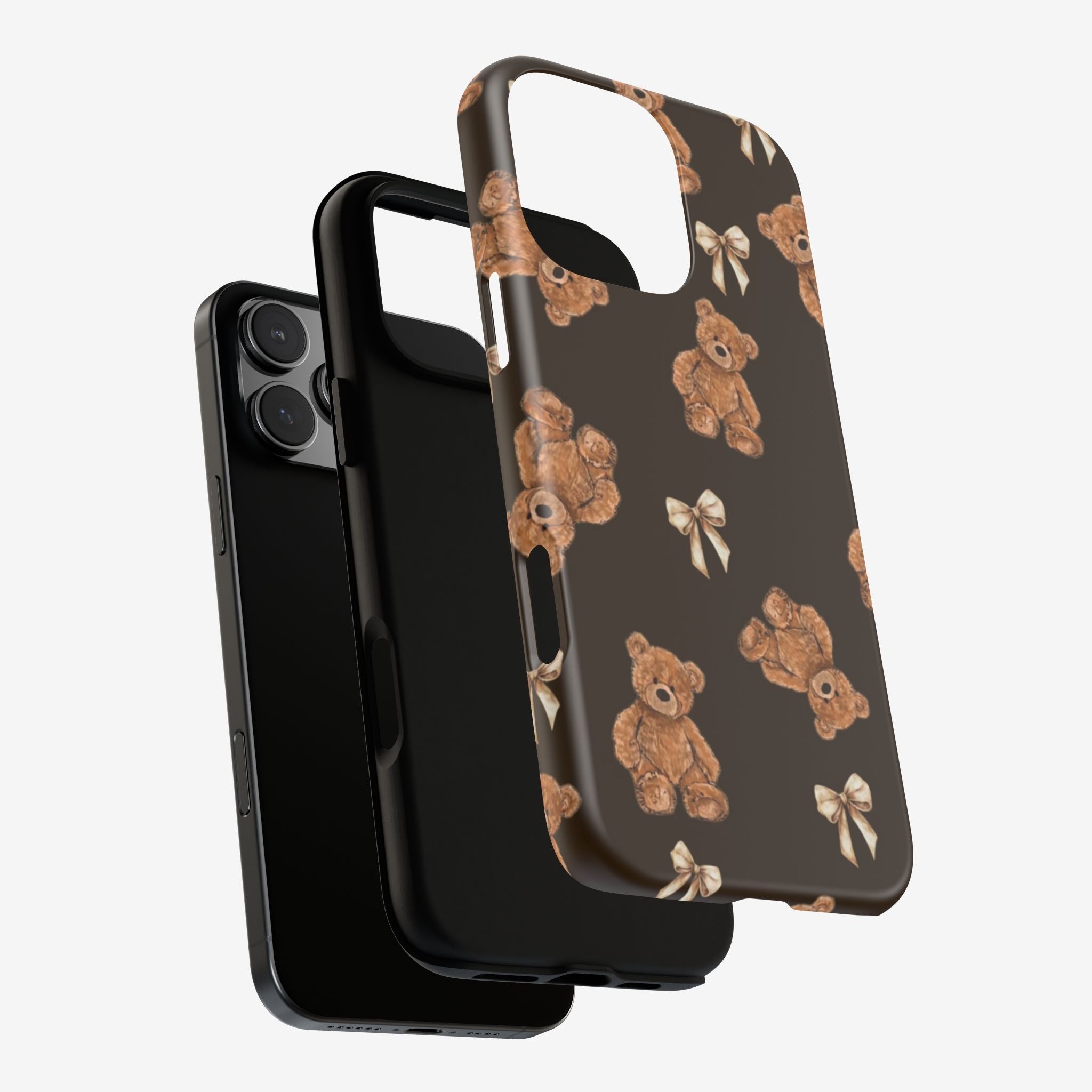 Cocoa Teddies Premium Tough Shining Phone Case (Double Layer) Available For All iPhone Models