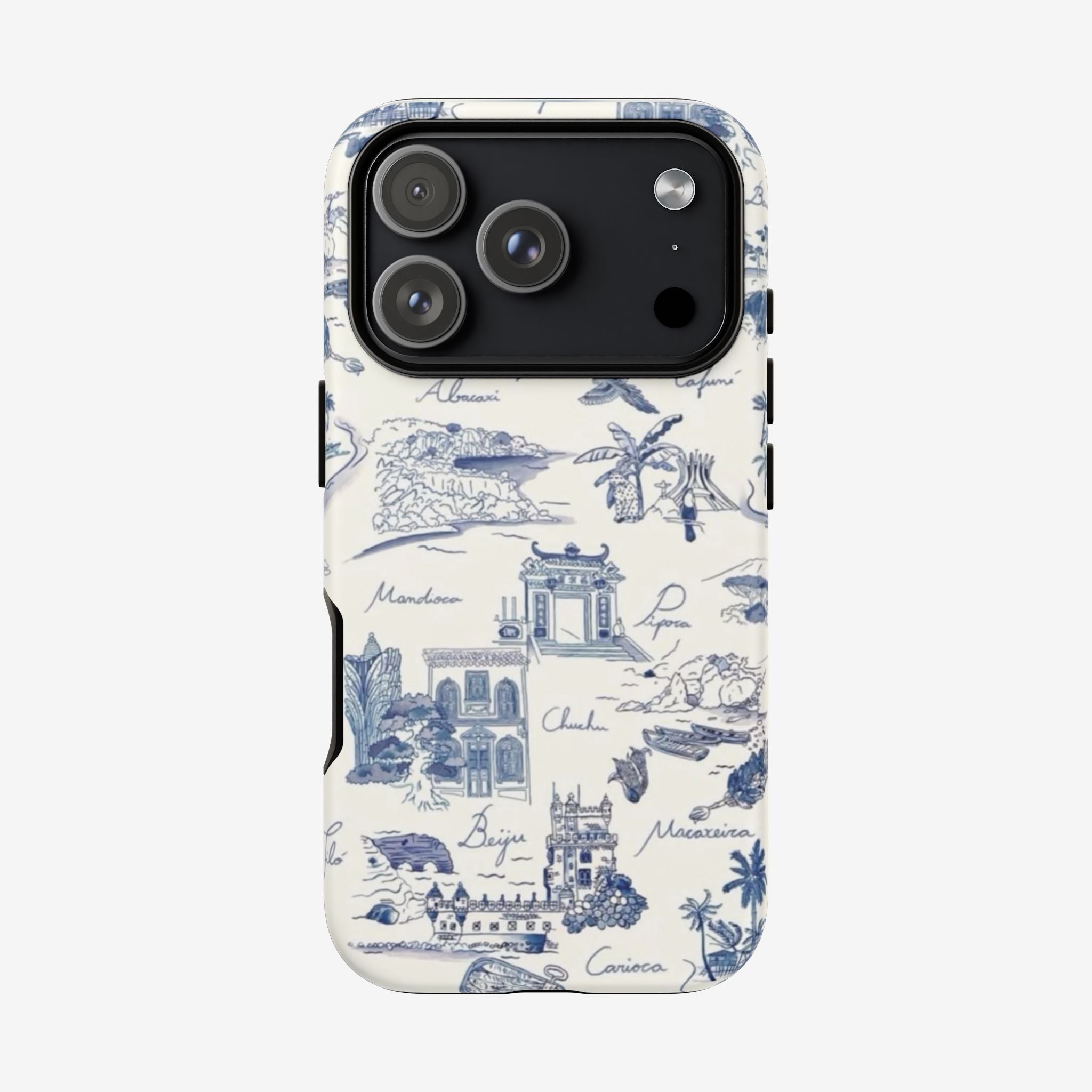 Crimson Bloom Tough Case  Available For All iPhone Models