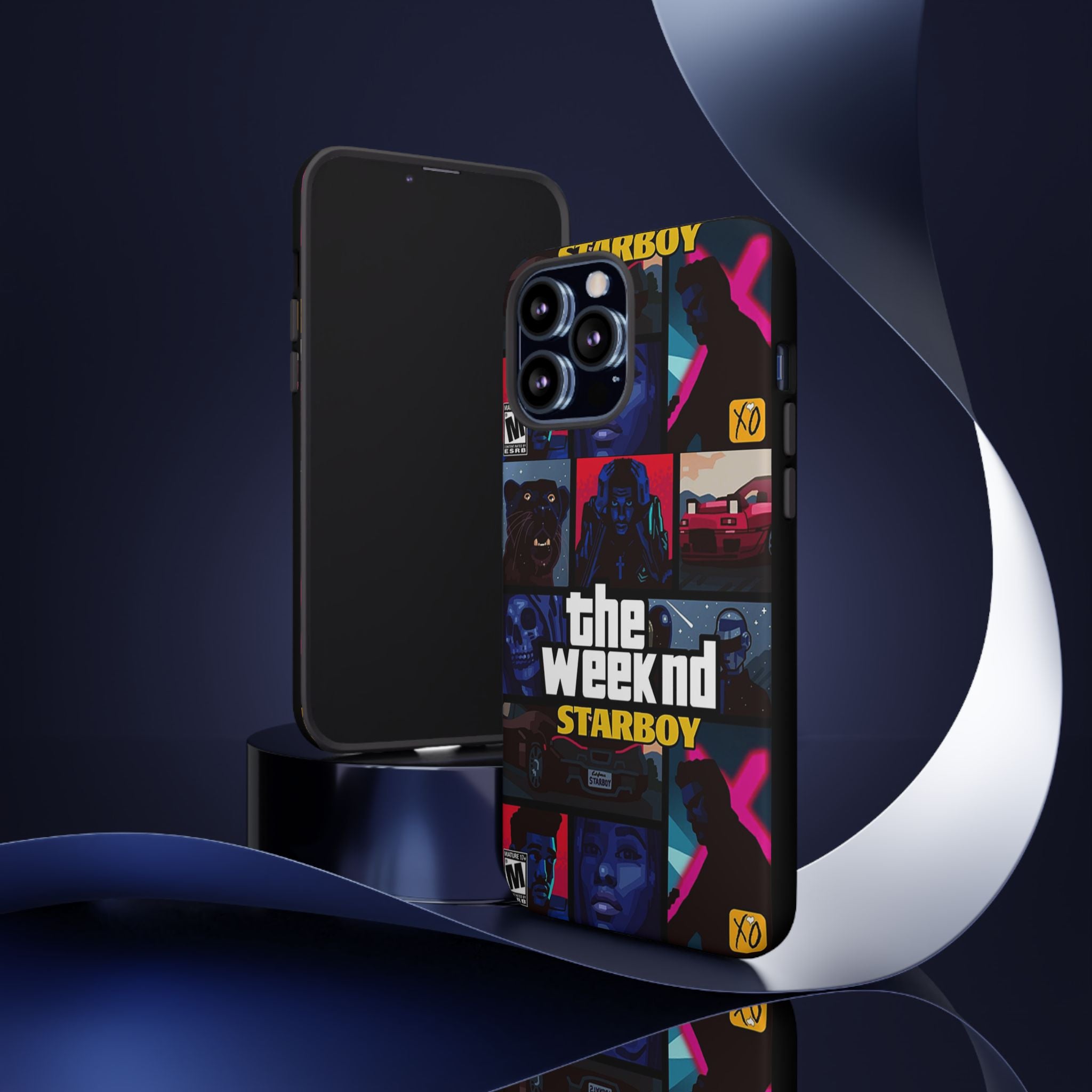 Neon Night Collage Tough Case  Available For All iPhone Models