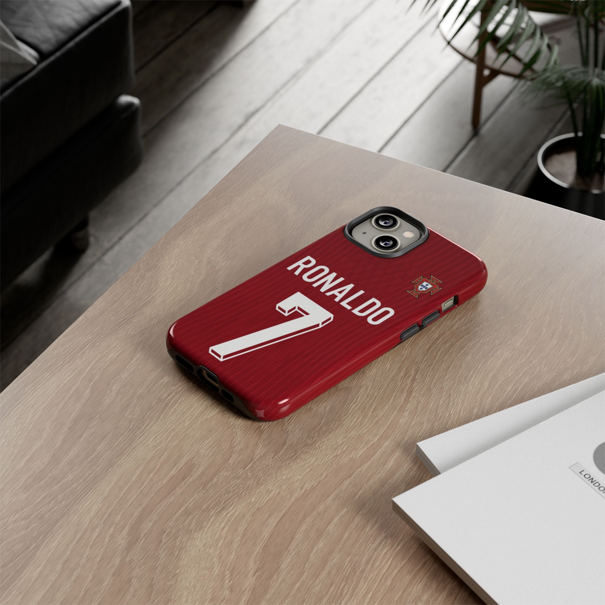 Crimson Seven Premium Tough Shining Phone Case (Double Layer) Available For All iPhone Models