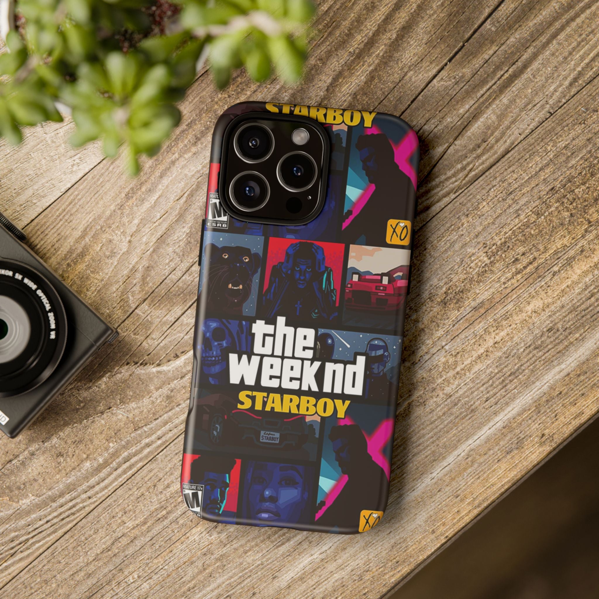 Neon Night Collage Tough Case  Available For All iPhone Models